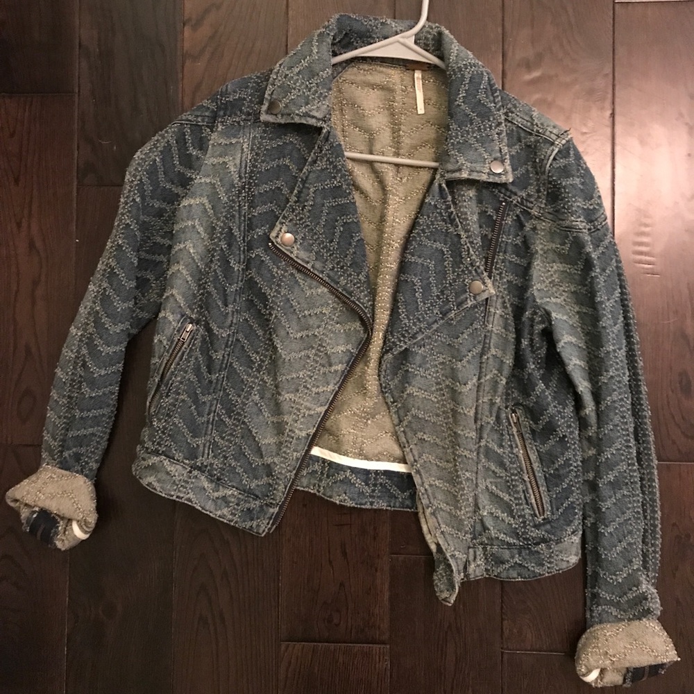 Free People Jean Jacket size 4
